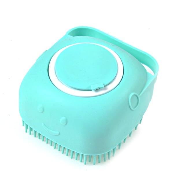 🧼🧼Bathroom 🐶Dog Cat🐱 Bath Brush Massage Gloves Soft Safety Silicone Comb Pet Accessories❤️❤️