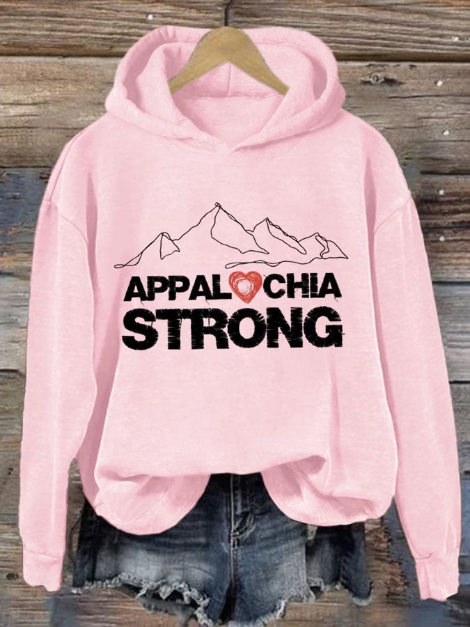 Women's Appalachia Strong Print Casual Sweatshirt