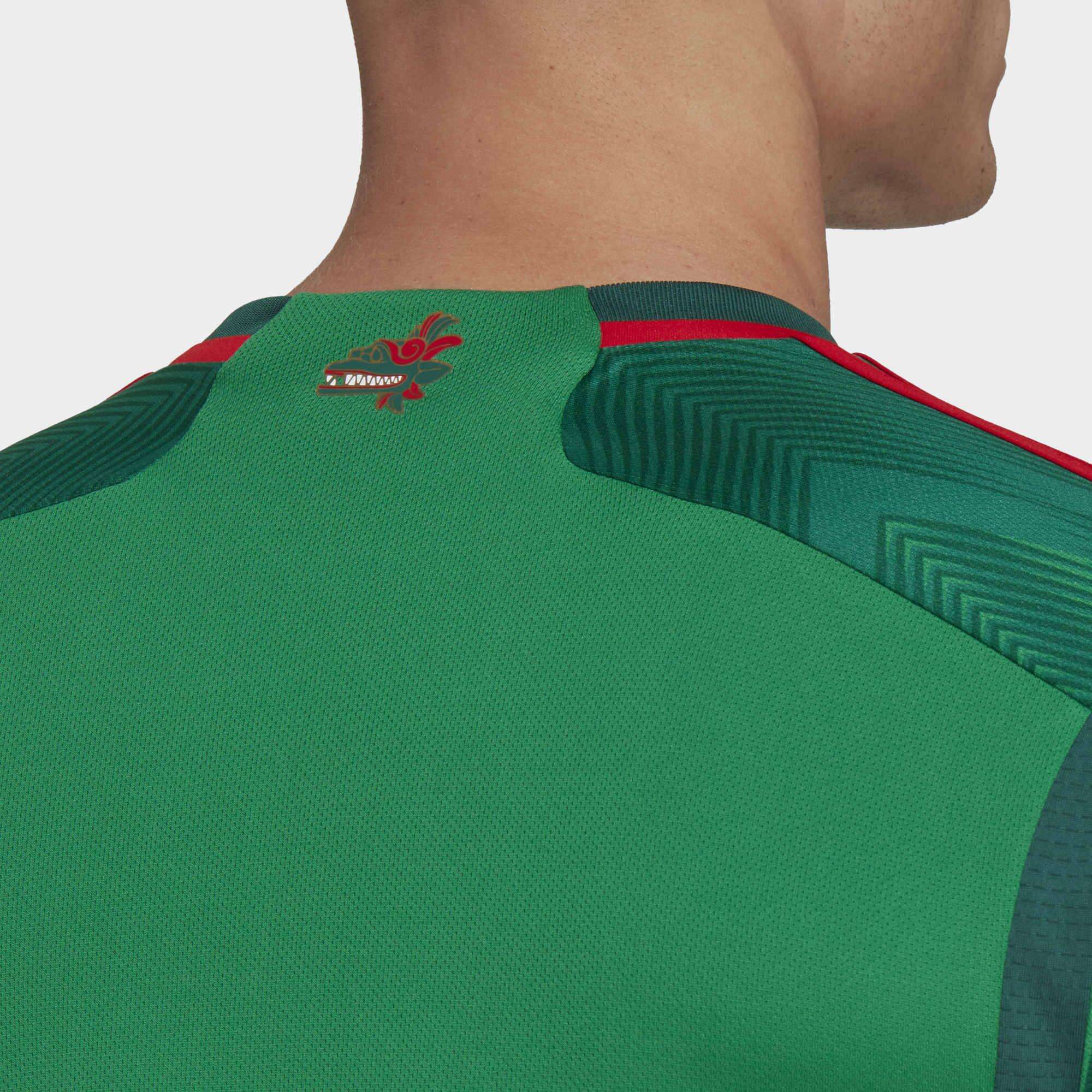 Camiseta de local de la selección nacional de México de la Copa del Mundo