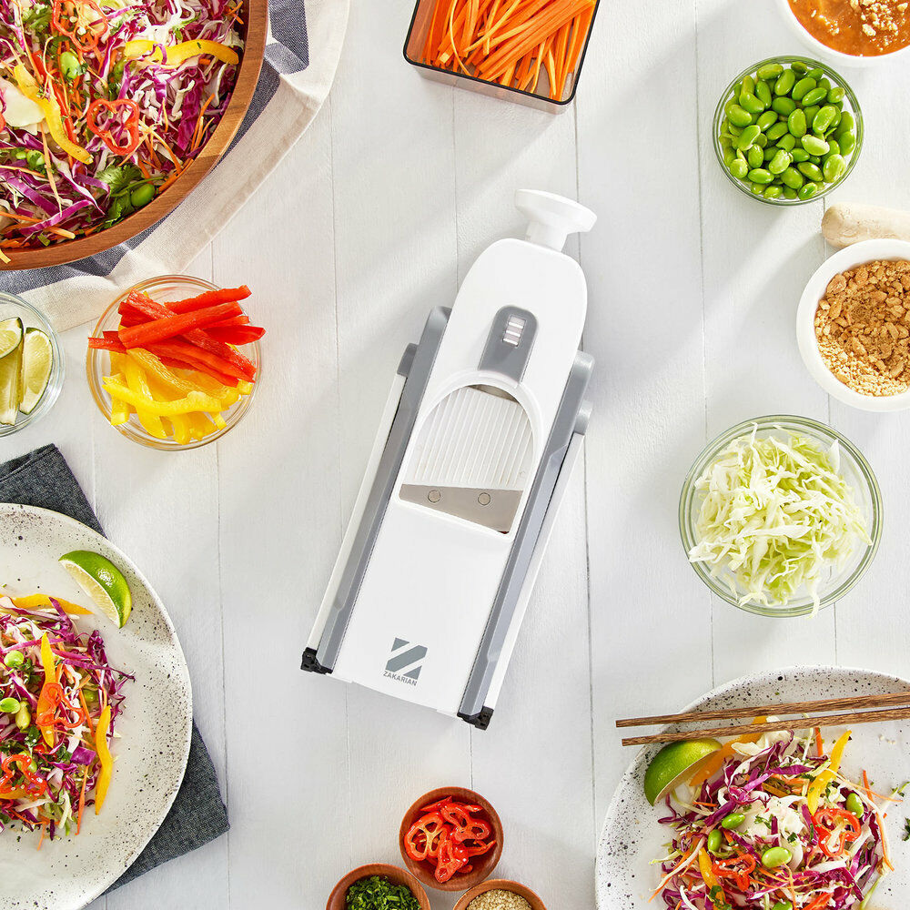 Brava Spring Slicer. Safe Slice Mandoline for Vegetables