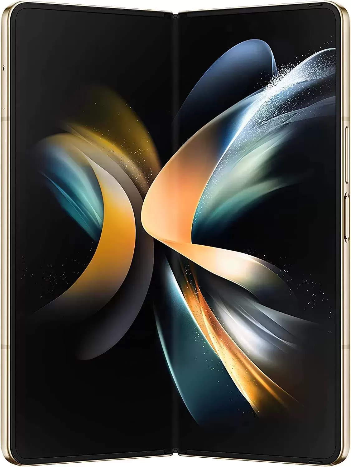 Galaxy Z Fold 4 Cell Phone, Factory Unlocked Android Smartphone, 256GB, Flex Mode, Hands Free Video, Multi Window View, Foldable Display, S Pen Compatible, US Version, 2022, Beige