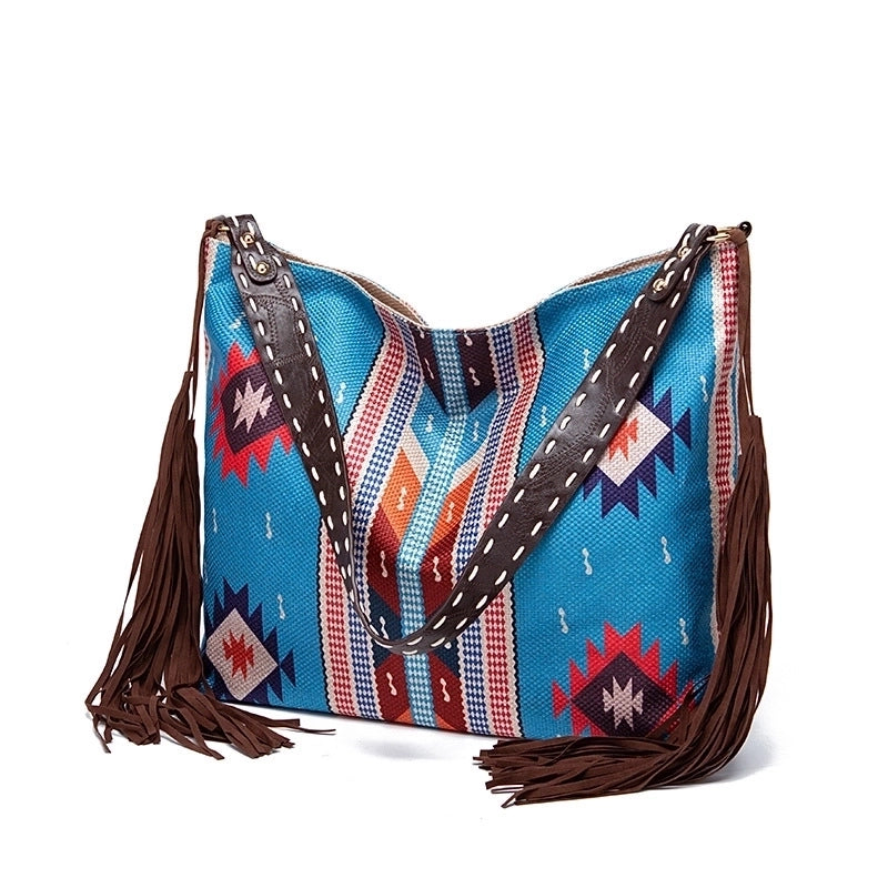 Women's Large All Seasons Canvas Vintage Style Shoulder Bag