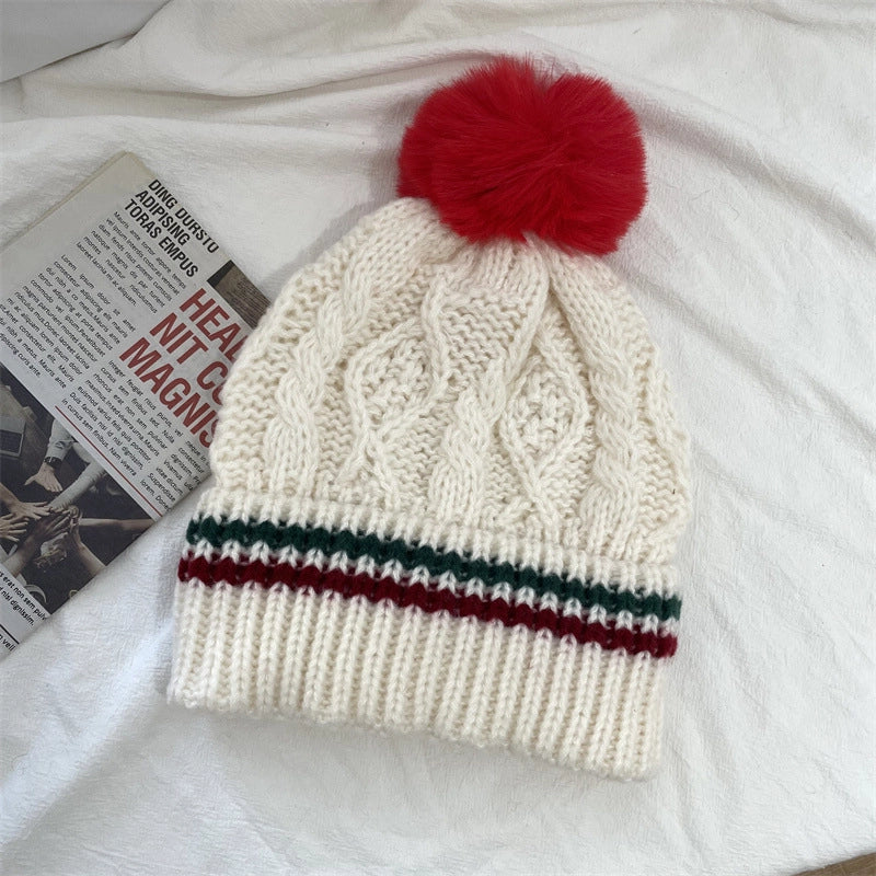 Women's Cute Sweet Christmas Tree Yarn Scarf