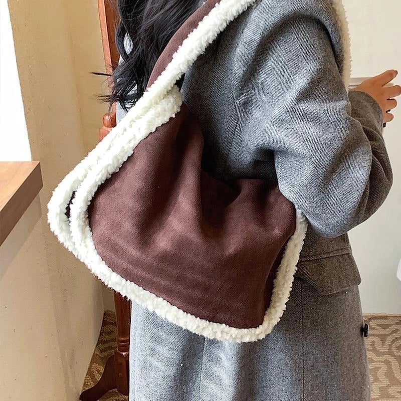 Women's All Seasons Pu Leather Solid Color Elegant Square Zipper Underarm Bag