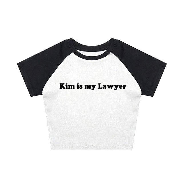 Kim Is my Lawyer Tee