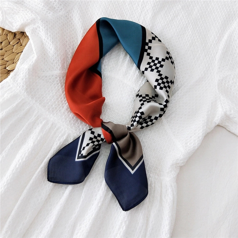 Simple Retro Square Scarf