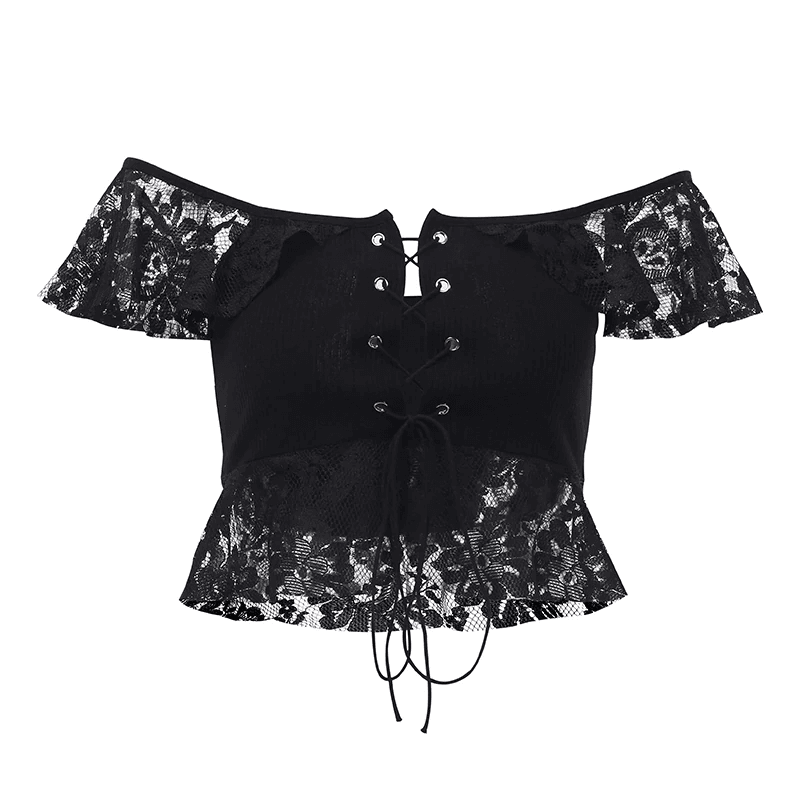 ELEGANT GOTHIC TOP