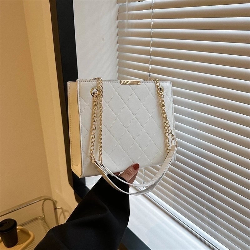 Women's All Seasons Pu Leather Classic Style Shoulder Bag
