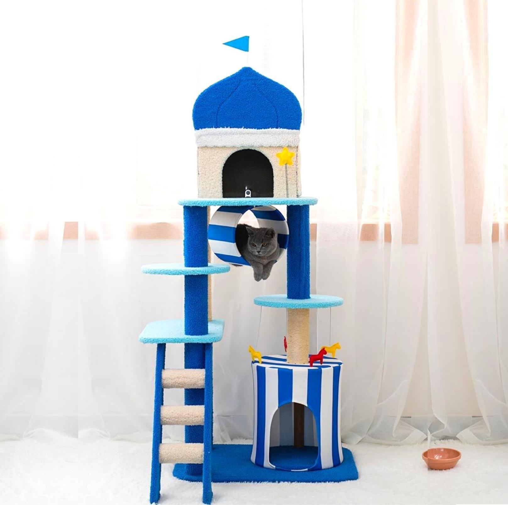 Wonderland In The Aegean Sea Cat Tree & Scratching Post