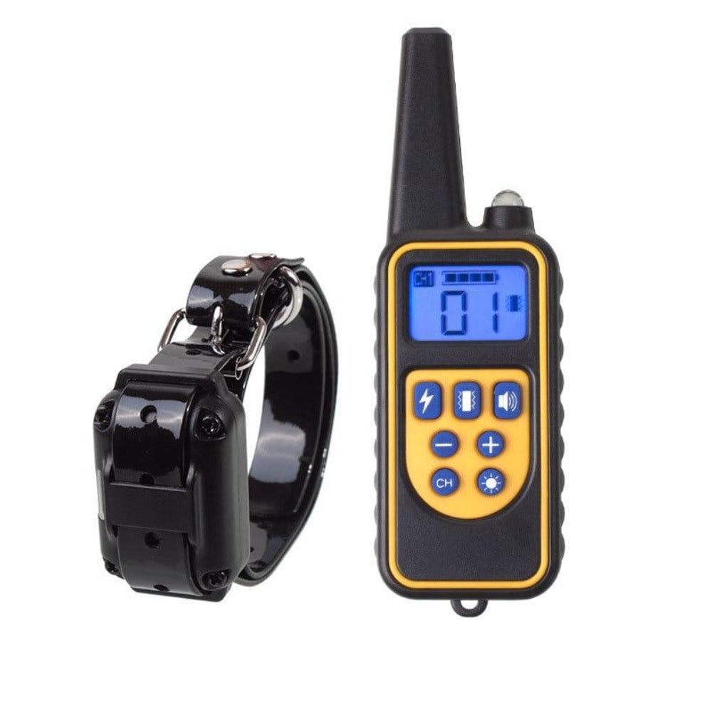 Long Range Electric Dog Training Collar With Beep. Vibrate and No Harm Shock