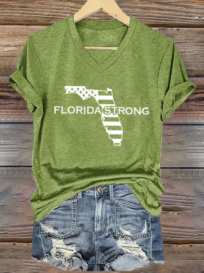 Women's Florida Strong Print T-Shirt