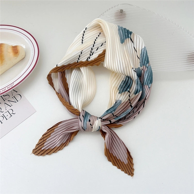 Women's Casual Minimalist Flower Polyester Printing Scarf