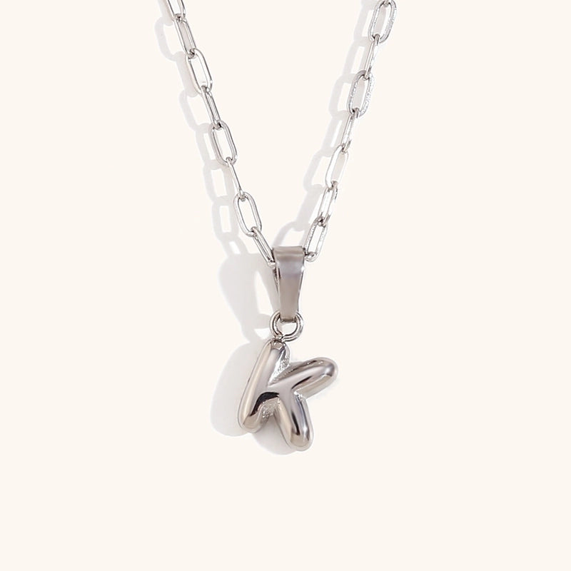 Minimalist Commute Letter Stainless Steel Titanium Steel Plating Gold Plated Pendant Necklace