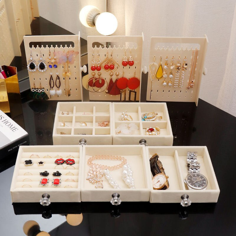 Large Capacity Jewellery Storage Box. Transparent Display Stand