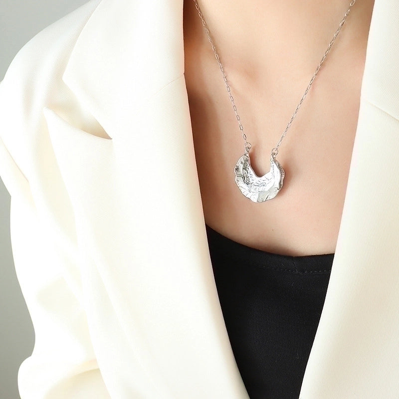 Ethnic Style Solid Color Titanium Steel Plating Gold Plated Jewelry Set