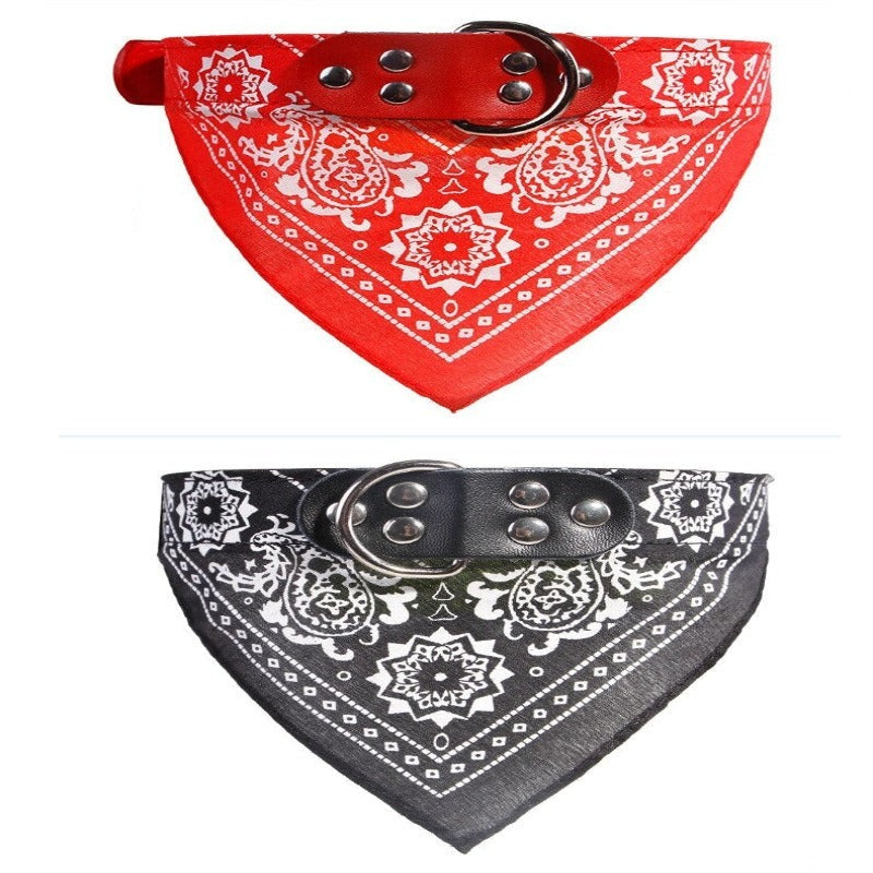 Necklace Leather Scarf For Small Cats
