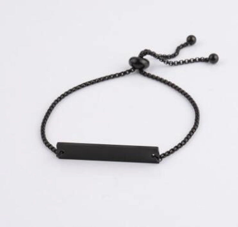 Minimalist Solid Color Titanium Steel 18K Gold Plated None Bracelets In Bulk