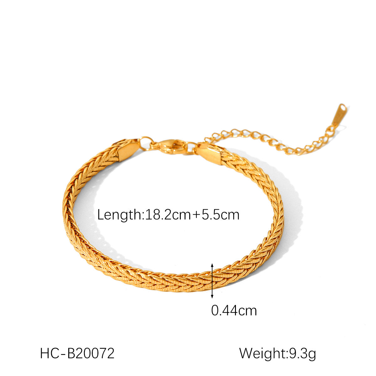 Stainless Steel Bracelet Ot Buckle Love Pearl Bracelet Female Titanium Steel Jewelry