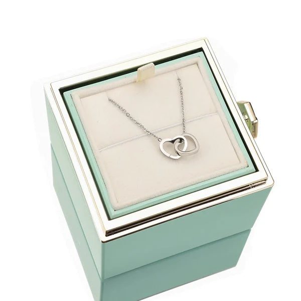 Eternal Rose Box w/ Necklace