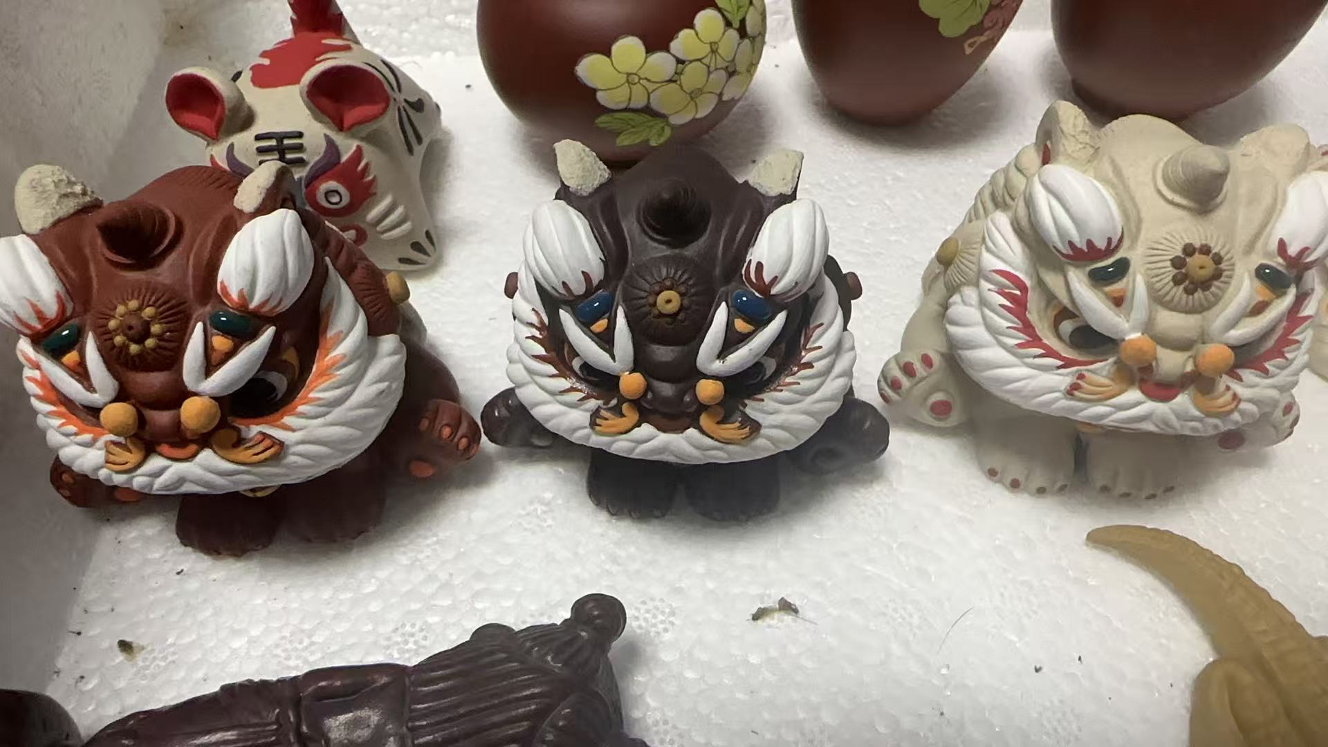 Yixing Purple Clay Awakened Lion