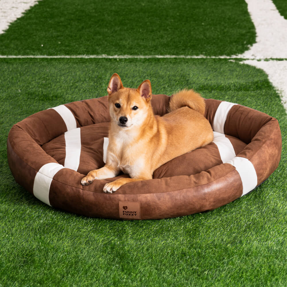 Game Day Ready - Football Orthopedic Dog Bed