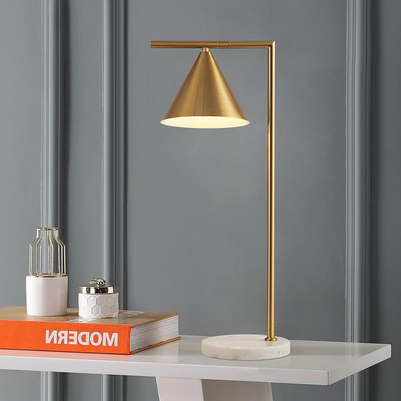 Clarice | Gold x Marble Table Lamp