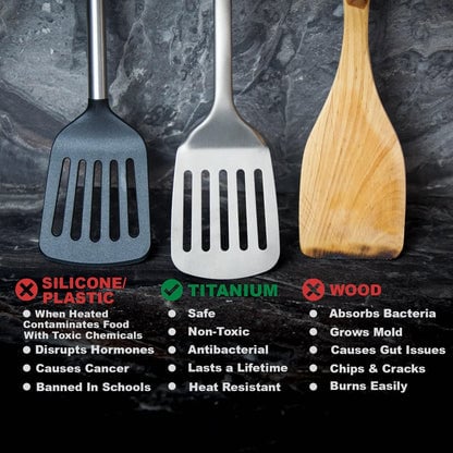 Taima™ 100% Pure Titanium Spatula