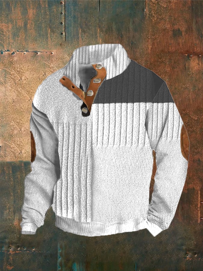 Men'S Casual Printed Sweatshirt