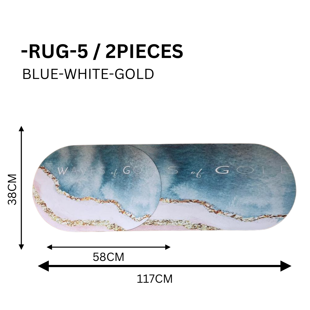 Luxury Non Slip Bath Rug Quick Dry