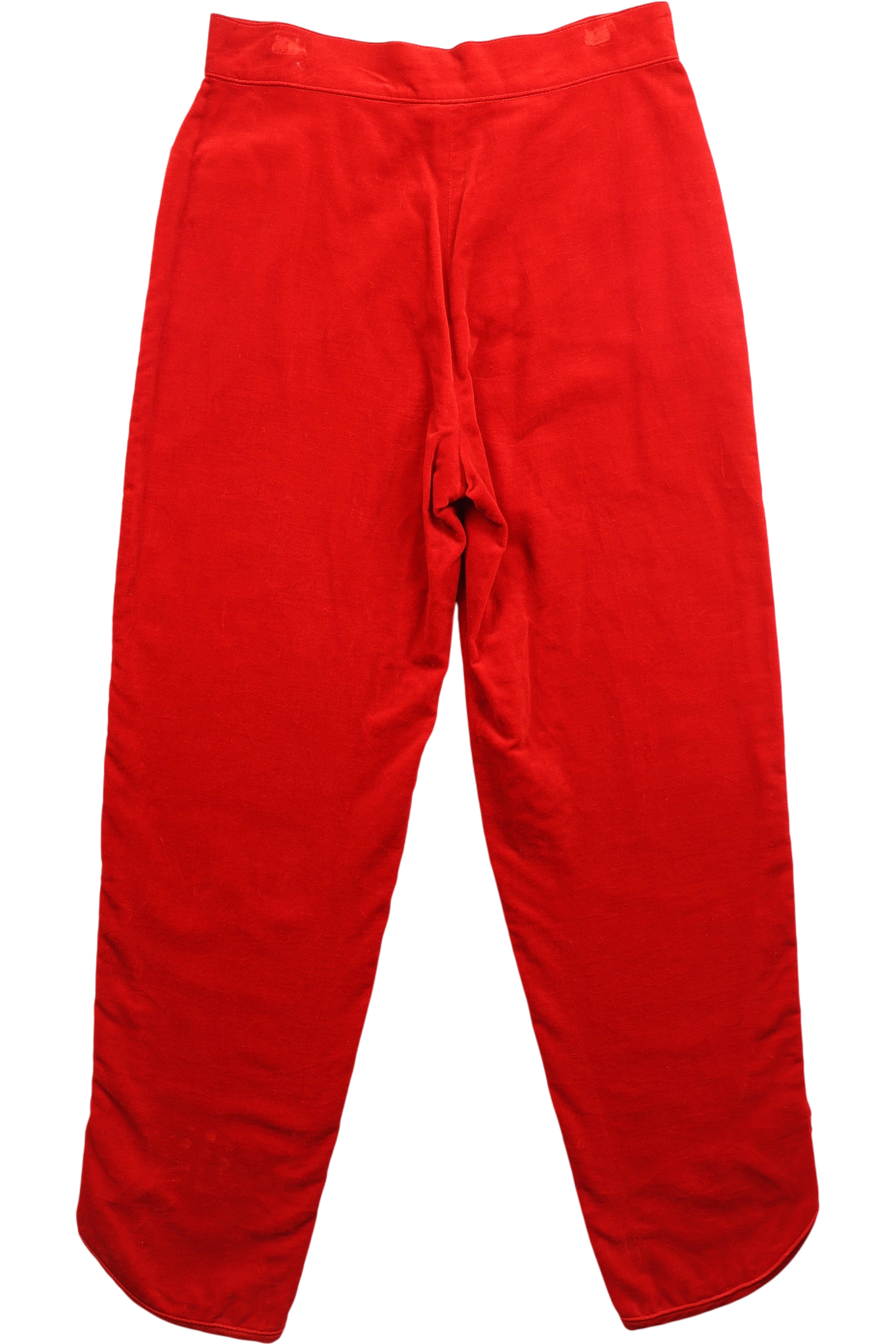 1970s Red Velvet Trousers