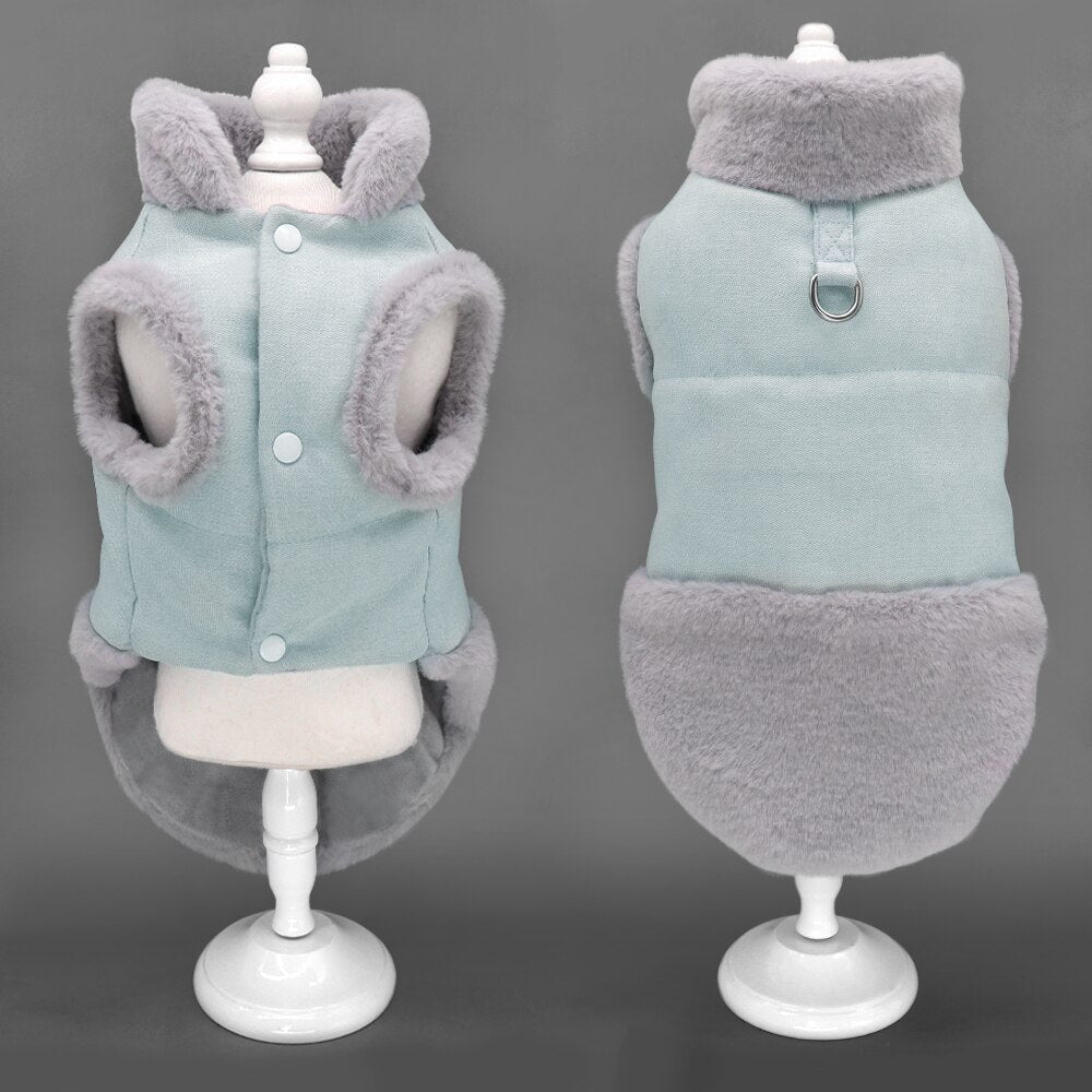 Warm Furry Puppy Coat