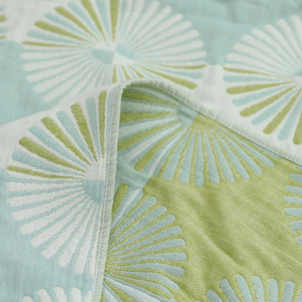 Dahlia Blossom Cotton Bath Towel