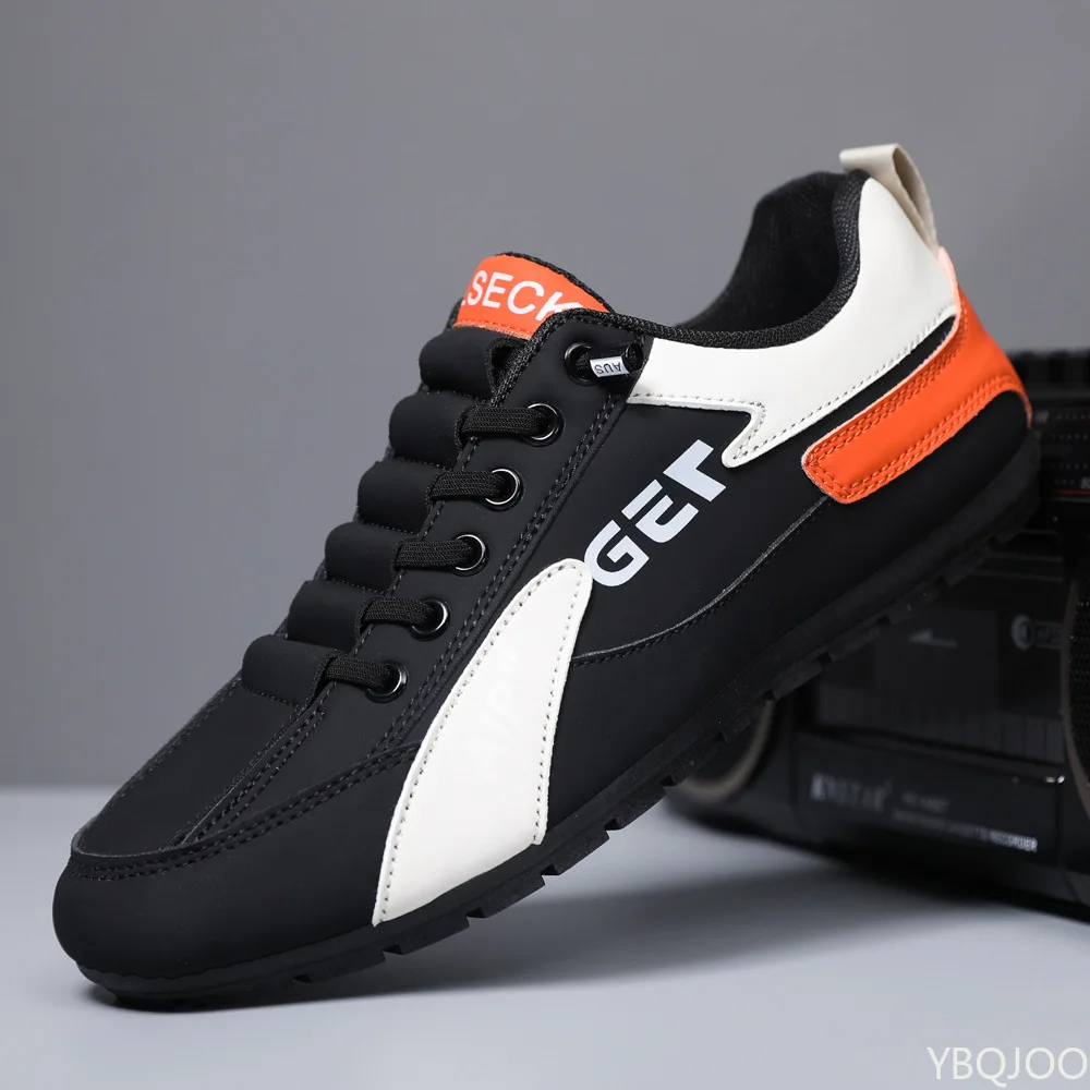 flats Men's Shoes Brand Male Sneakers Outdoor Comfortable Falt Walking Shoes 2024 Fashion Lightweight Trainers Student Footwear