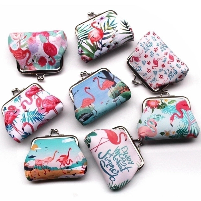 Women's Animal Pu Leather Clasp Frame Coin Purses