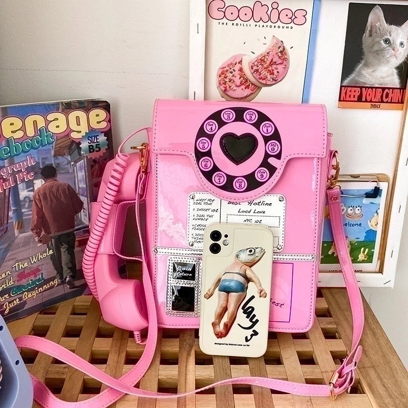 Artificial Leather Fashion Square Bag