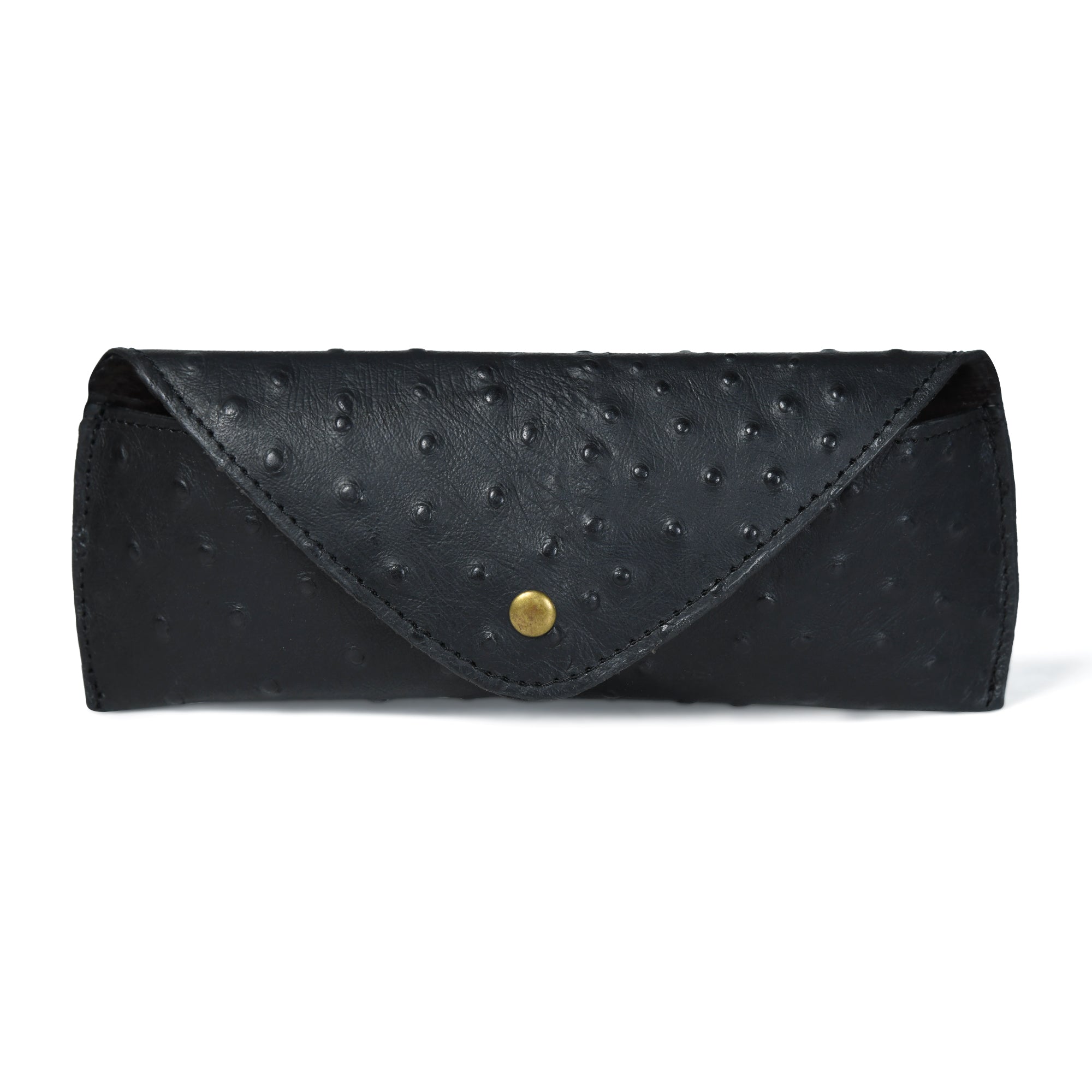 Black Pebble Textured Sunglass Case