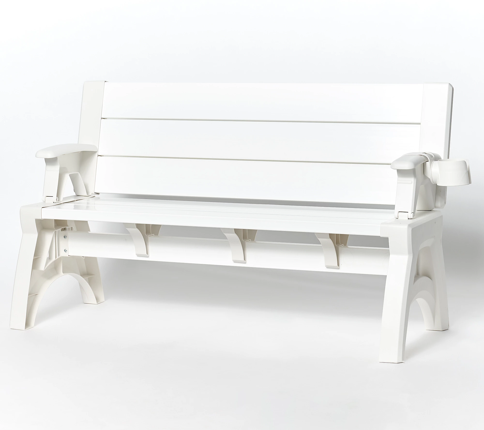 🎉𝑻𝒐𝒅𝒂𝒚'𝒔 𝑺𝒑𝒆𝒄𝒊𝒂𝒍 𝑽𝒂𝒍𝒖𝒆💝Buy 2 Get 2 Free✨Convert-A-Bench Gen II XL Bench-to-Table with Cup Holder