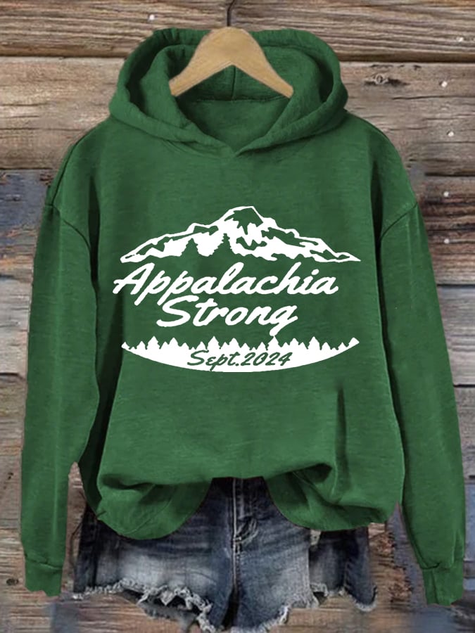 Women's Appalachia Strong Print Casual Sweatshirt