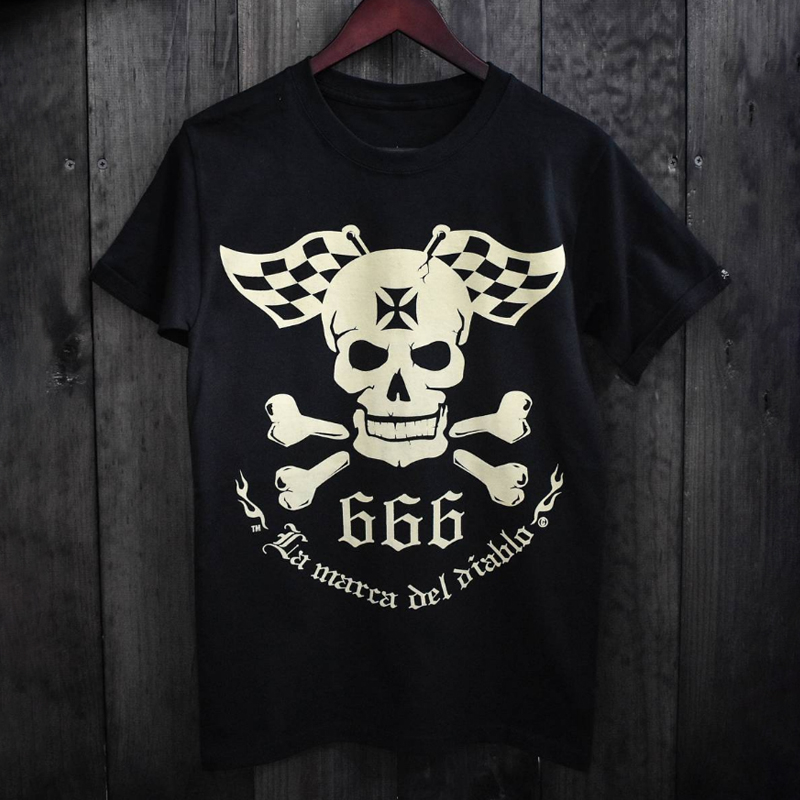 Retro Heavy Metal Short Sleeve Casual T-Shirt