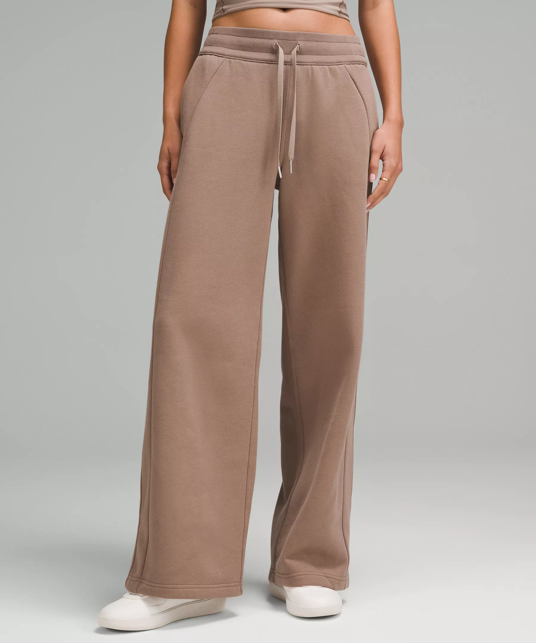 Scuba Mid-Rise Wide-Leg Pant Regular