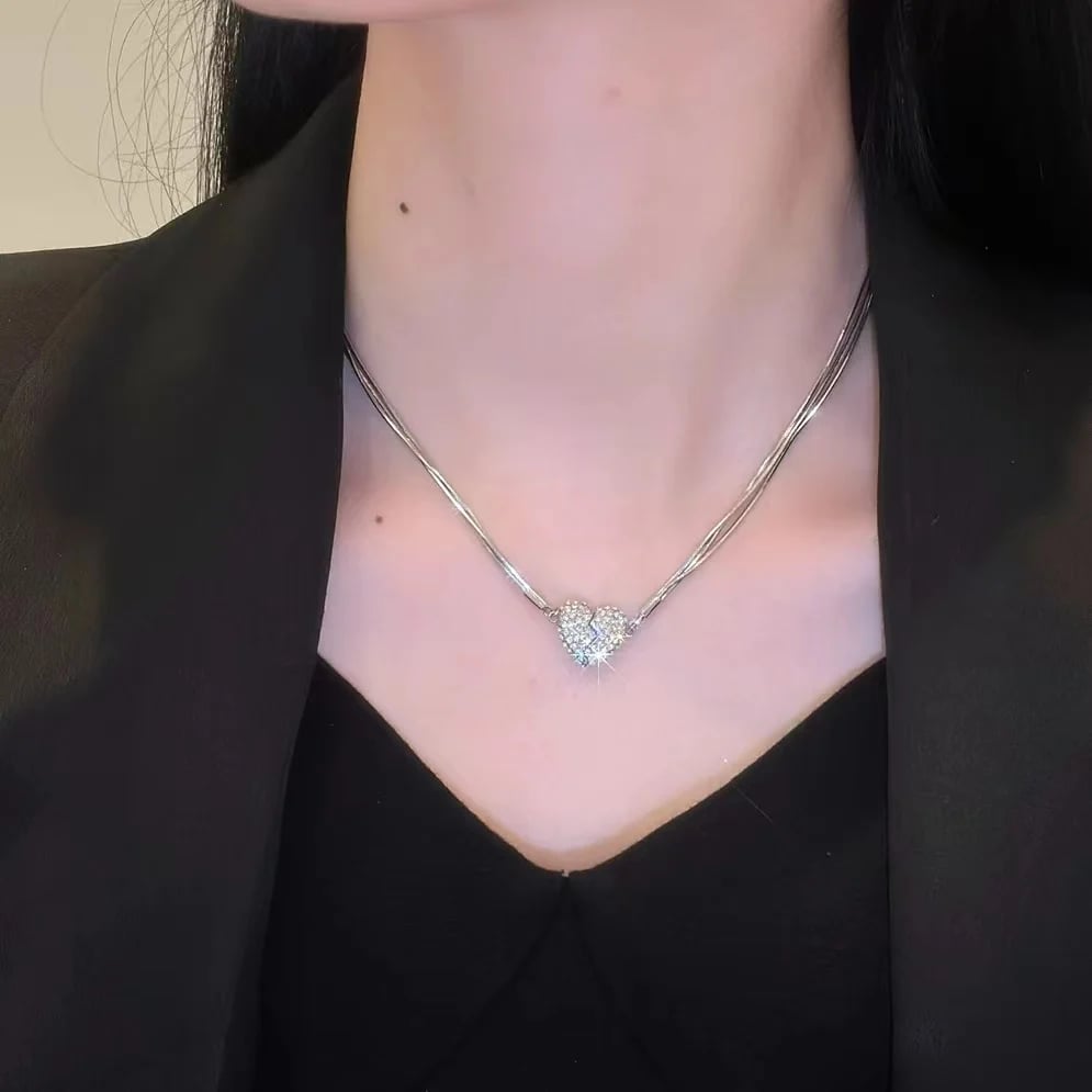 Promotion 49%OFF🔥Magnetic Love Patchwork Necklace