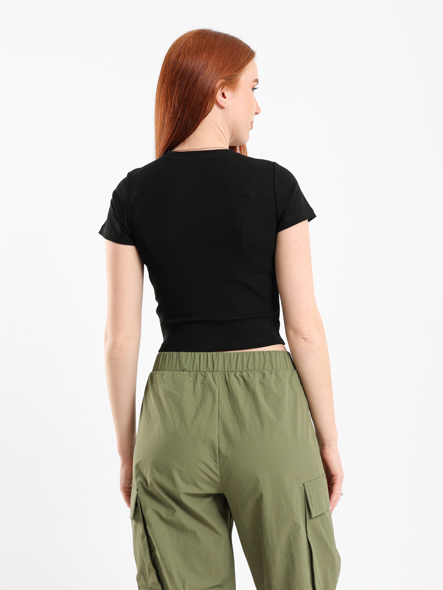 Fitted Cropped T-Shirt