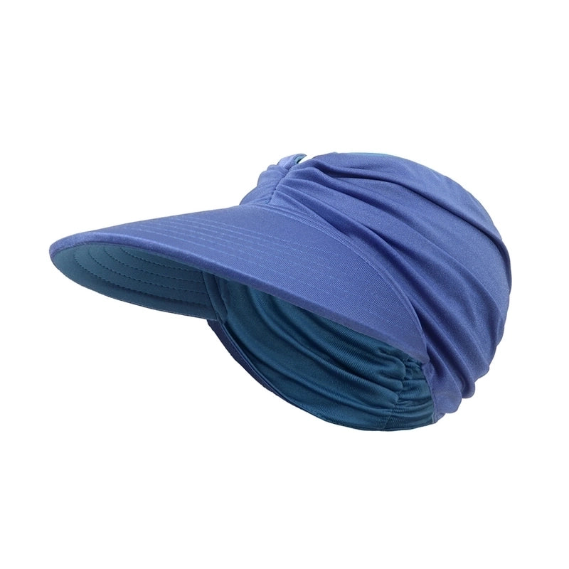 Women's Minimalist Color Block Flat Eaves Sun Hat