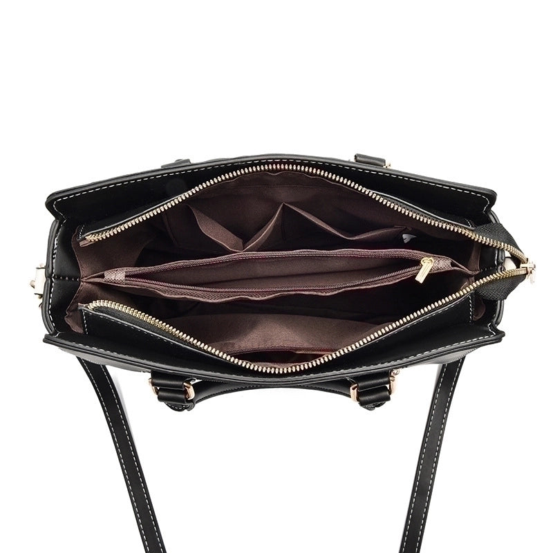 Women's Large All Seasons Pu Leather Vintage Style Handbag