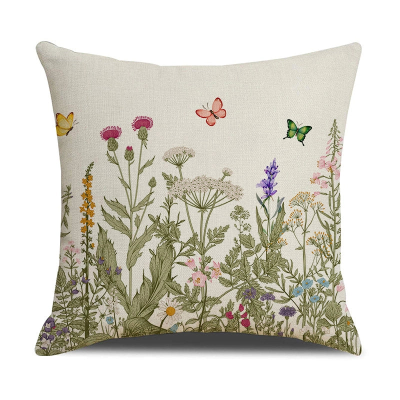 Casual Elegant Minimalist Letter Linen Pillow Cases Couch & Sofa Decor