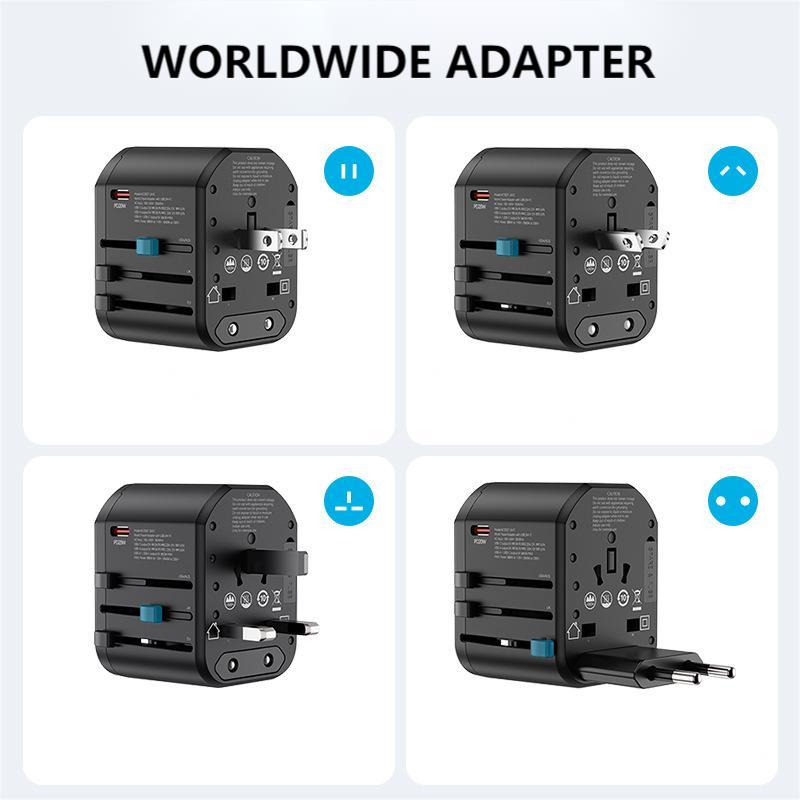 Universal All in One Worldwide Travel Adapter