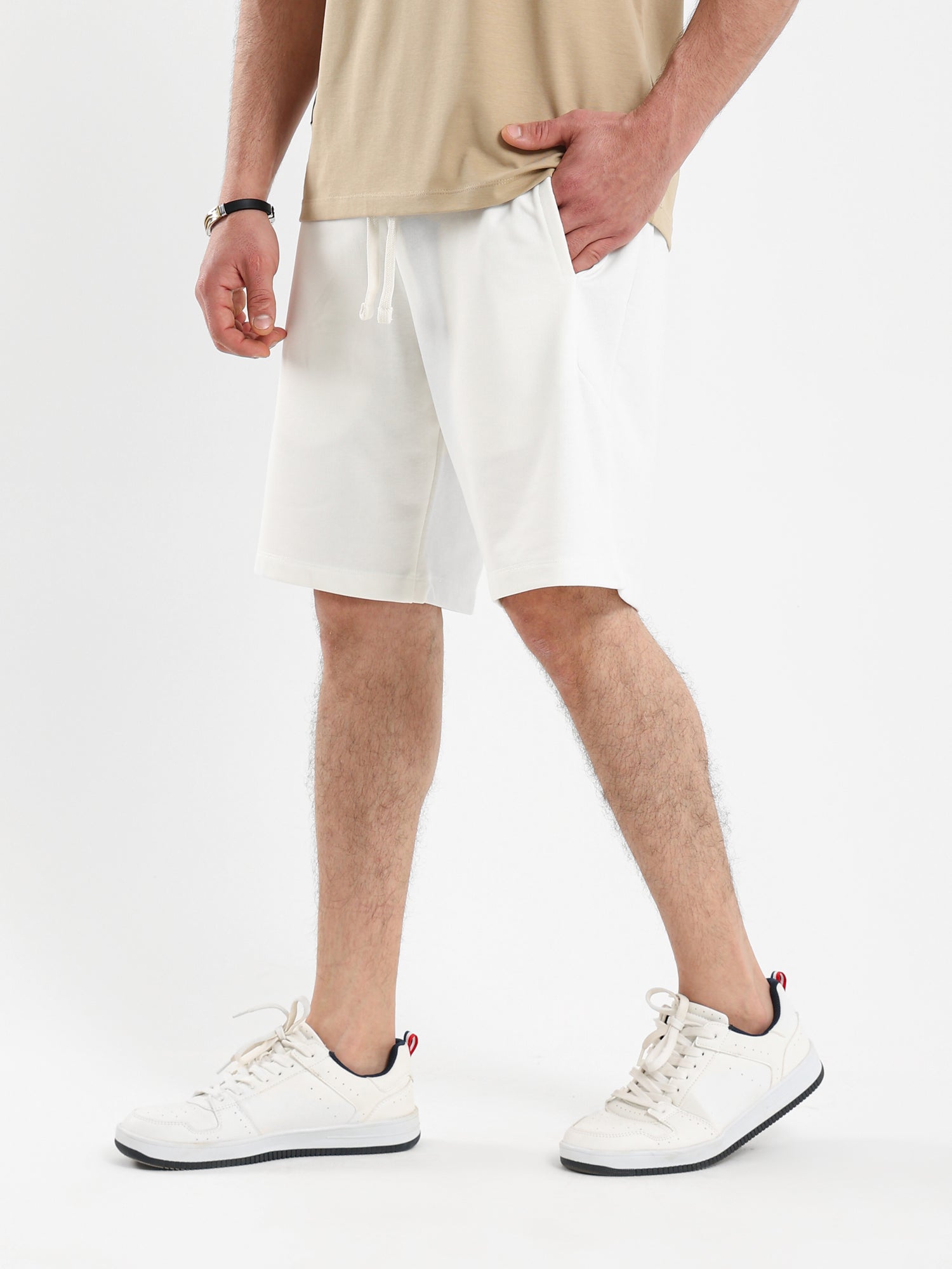 Basic Melton Shorts Regular Fit