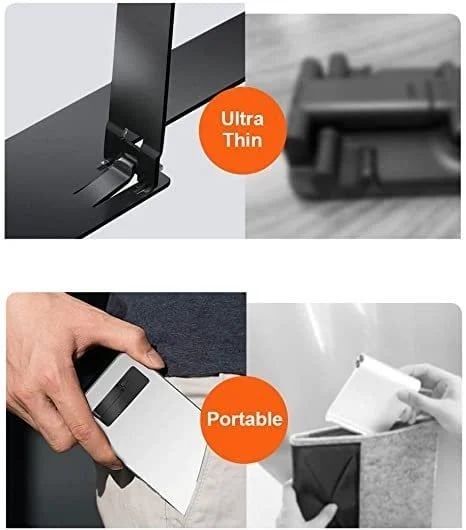 Ultra-thin invisible mini phone holder