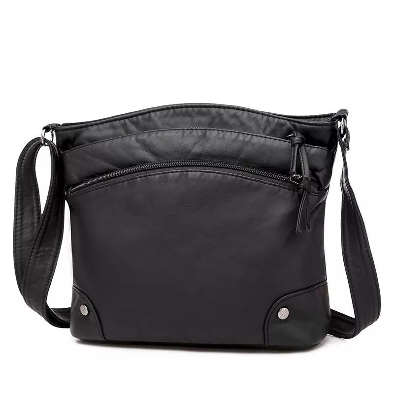 Zoe | Leather shoulder bag