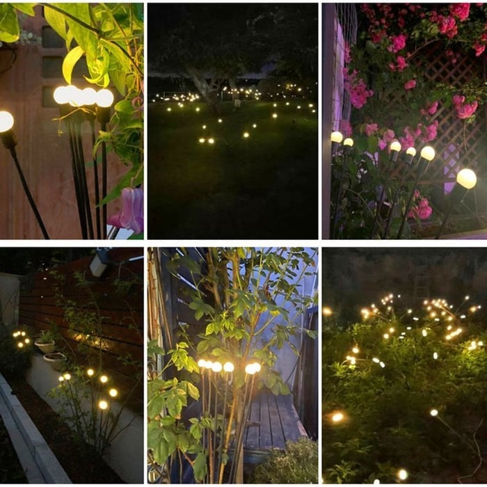 🔥Hot Sale-49% Off🔥Solar Powered Firefly Garden Light